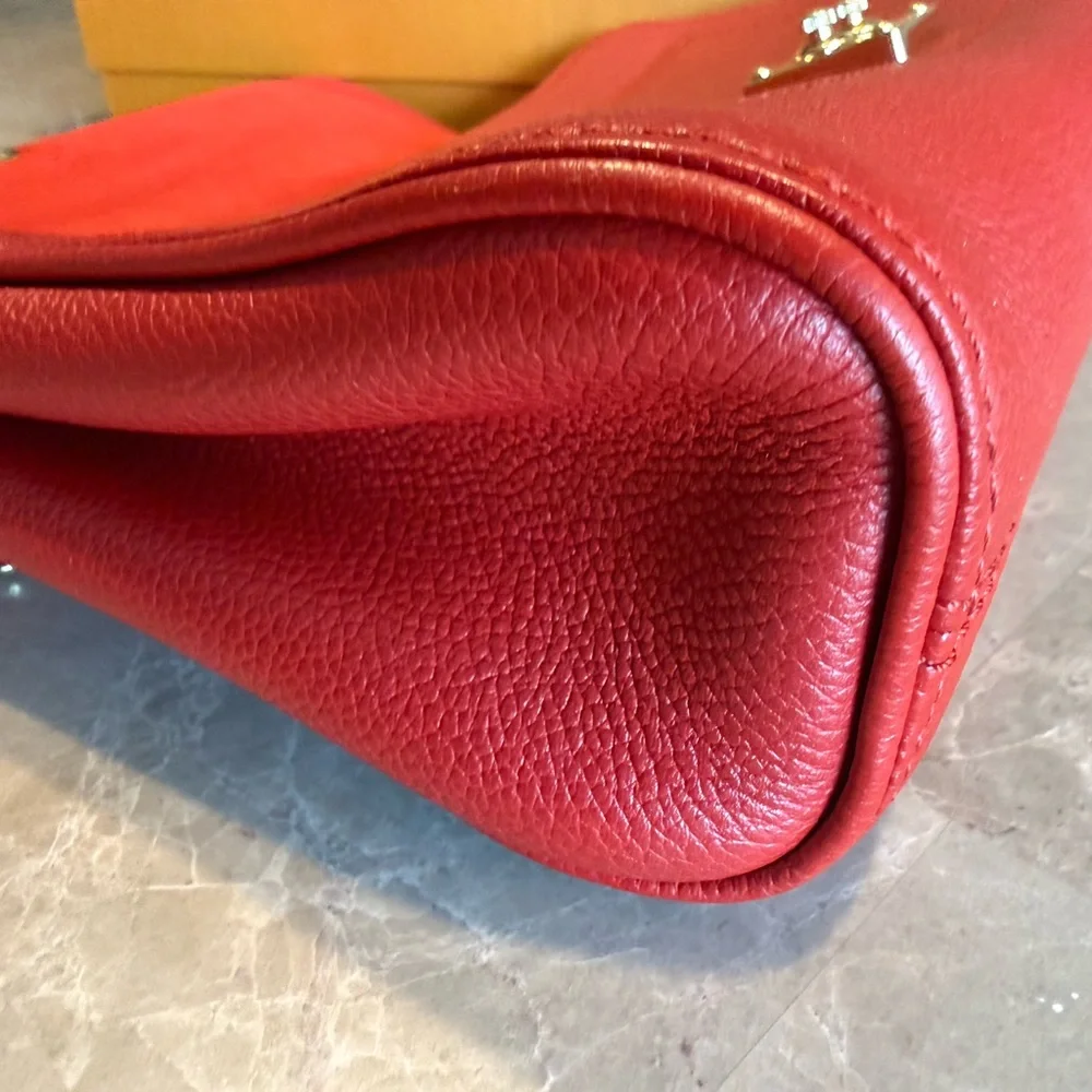Louis Vuitton Saint Germain or St. Germain PM Red Crossbody Bag - Picture 10 of 12